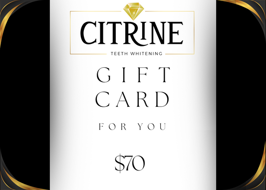 Citrine Teeth Whitening Gift Card